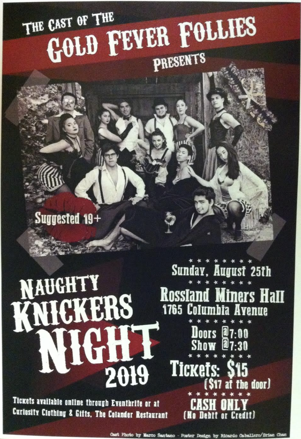 Naughty Knickers Night Sunday - Rossland News