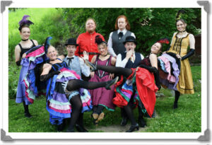 Group photo of the 2025 cast in costume